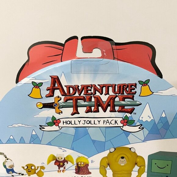 Adventure Time Holly Jolly Pack Jake Finn LSP Shelby Ice King Toys R Us Damaged - Picture 9 of 16